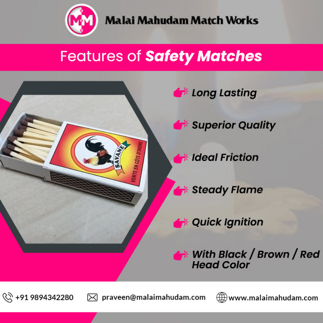The Difference Between Safety Matches and Lucifer Matches
